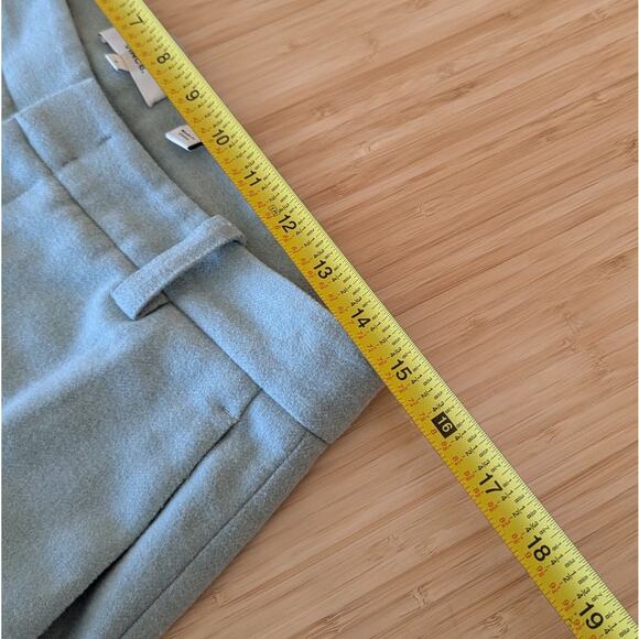 Vince Green Wool Blend Straight Leg Tailored Trouser Pants, size 6 - Picture 6 of 13